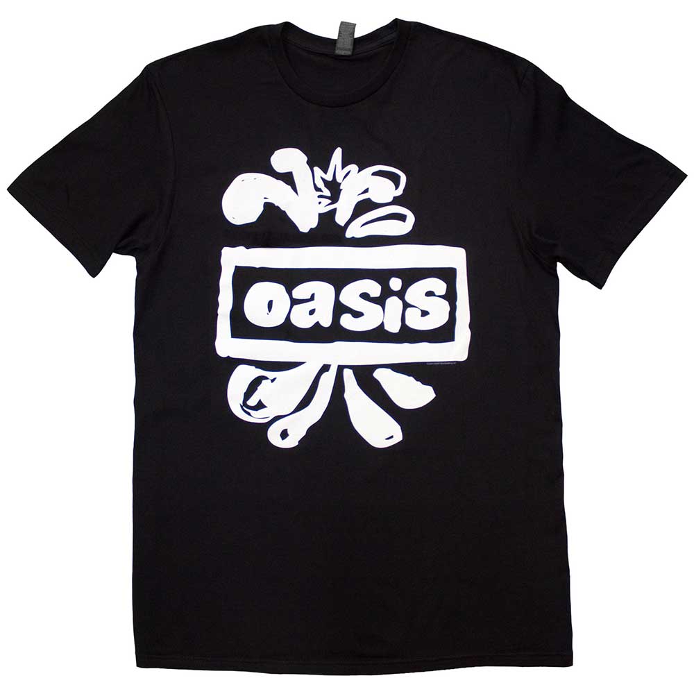 Oasis Splat Logo Official T-Shirt