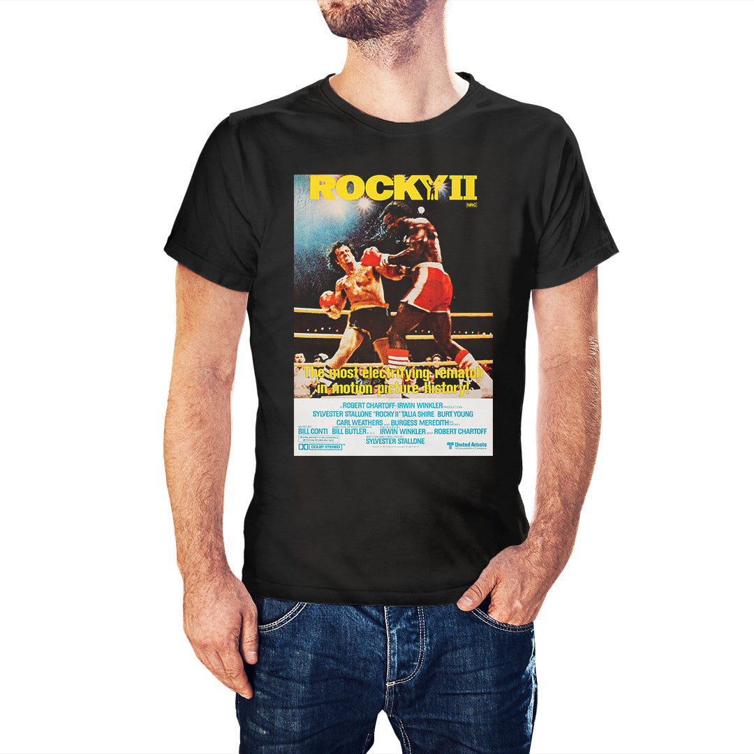 Rocky II Movie Poster T-Shirt | Postees
